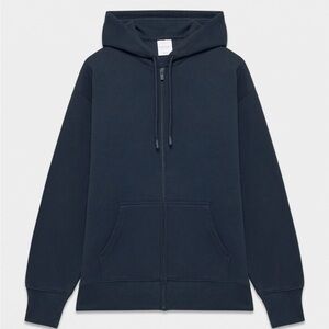 NWOT Aritzia Cozy Sweatfleece Boyfriend Zip Hoodie XS